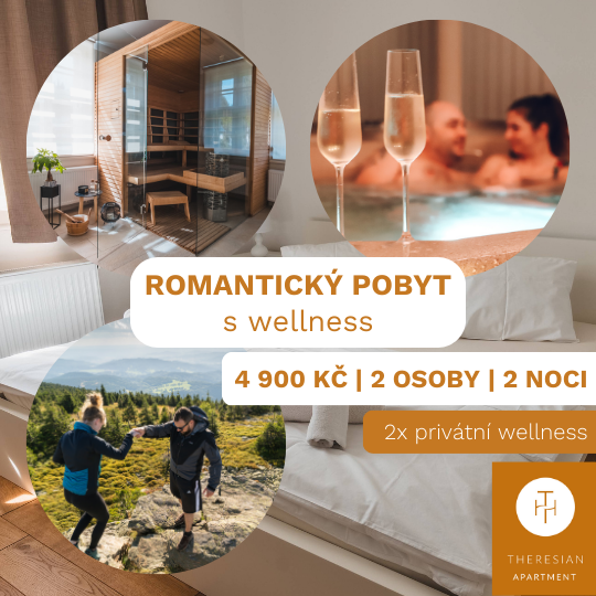 Romantický pobyt s wellness Ostružná Jeseníky